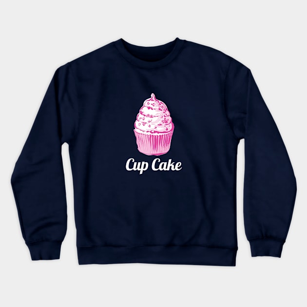 Pink Berry Cup Cake Crewneck Sweatshirt by Hayden Mango Collective 